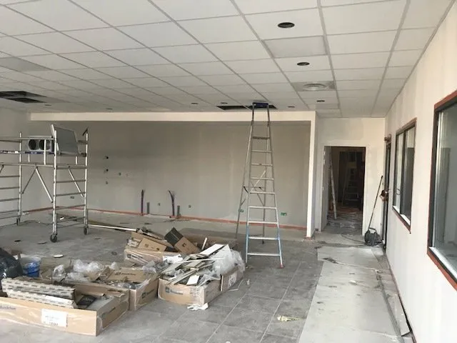 Merlino pose faux plafond